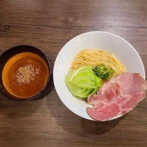 東京海老トマト四ツ谷店 海老トマトつけ麺(中盛)Dipping Noodles(Medium)