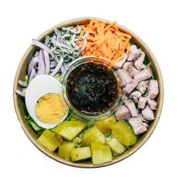 VEGE&me 名古屋店 チョップドサラダ(せごどん)
