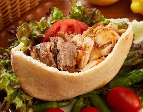 ハラール認証 サライケバブ大森駅前店 ミックスケバブサンド Beef ＆ Chicken Kebab Sandwich