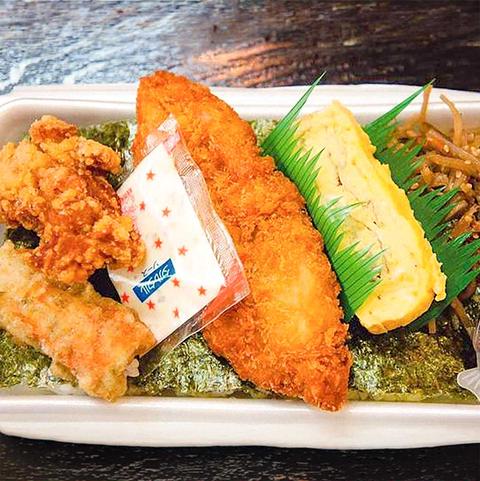 からコロ亭鳥飼店 のり弁当デラックス