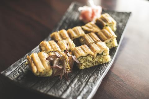 居酒屋鮮道こんび 煮穴子高菜寿司