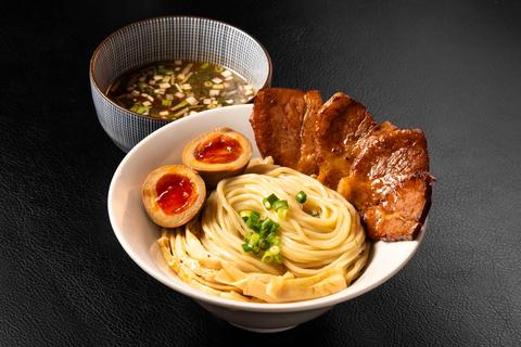 麺屋宗 高田馬場本店 【全部のせ】つけ麺(柚子醤油あっさり) (味玉1個・炙りチャーシュー増量・穂先メンマ増量 )