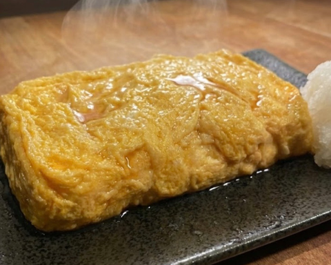 鳥おき 焼き鳥屋さんの出汁巻き玉子