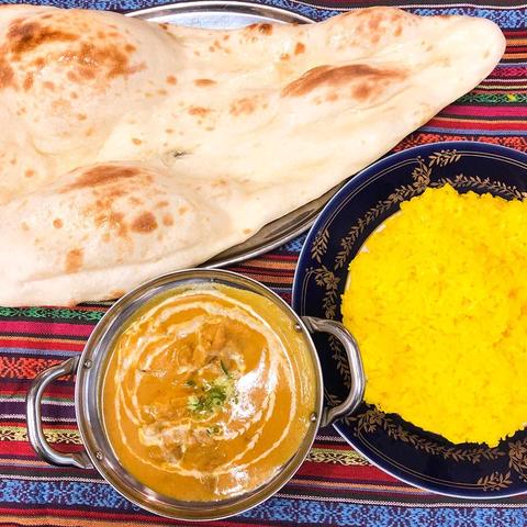 スバ-マナカマナ 幕張本郷 カレーナンセット curry Nan set