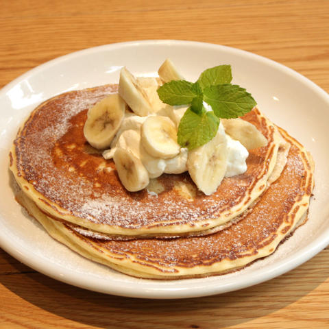 STADIUM CAFE パンケーキ バナナ