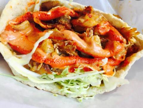 RAI インドカレー ケバブサンドKebab sando