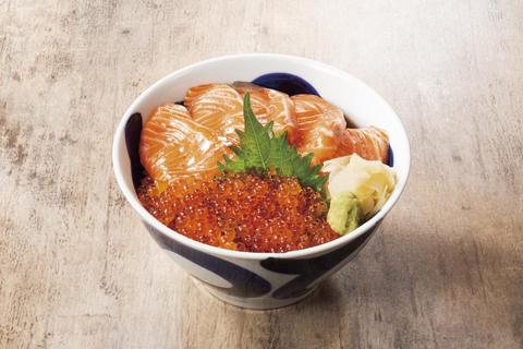 魚や一丁 川崎砂子店 サーモンといくらの親子丼