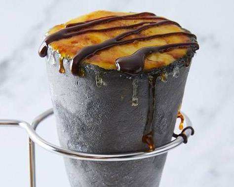 アイスクレープクロッカンテ 大正店 ダブルチョコアイスクレープブリュレ W Choco Ice Cream Crepe Brulee