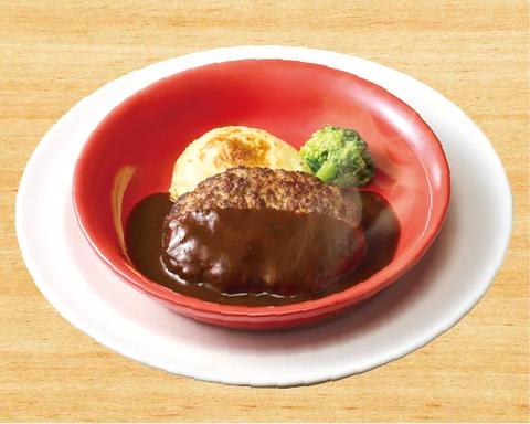 ガスト 東十条店 ビーフ100%粗挽きステーキ風ハンバーグ