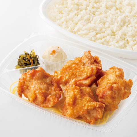 ほっともっと 南分町店 4コ入りから揚弁当