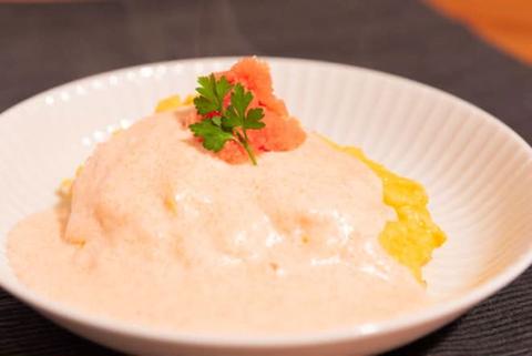 ふわとろタイムなオムライス 住吉店 ふわとろ明太クリームオムライス