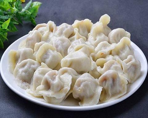 四川料理 成都小吃 海水 豚肉とサザエ水餃子(10個)