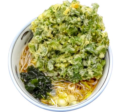 やしま 西葛西 春菊天そば