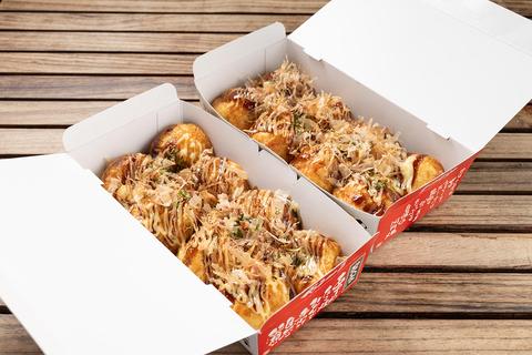 たい焼き・たこ焼き専門店 米乃家 西宮今津店 ふわとろたこ焼き秘伝ソース16個
