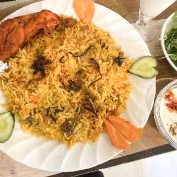 ネパールインド料理 ナーバディップ タンドリーチキンビリヤニセット(TANDOORI CHICKEN BIRYANI SET)