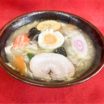 町中華つる平 五目ソバ 塩味 野菜入り 並盛り