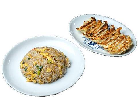 珉珉 京橋店 チャーハン餃子セット