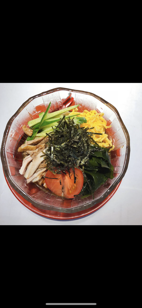 博多ラーメン いち福 冷やし中華 ゴマ