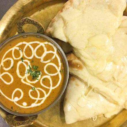 Buddha Kitchen Osaka チーズナンセット Cheese nan set