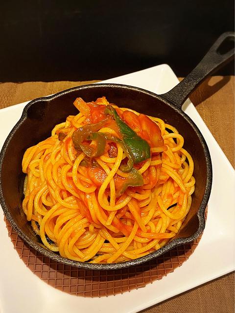 喫茶館プロコップ 名物ナポリタンセット(フレーバーティーバッグ付)
