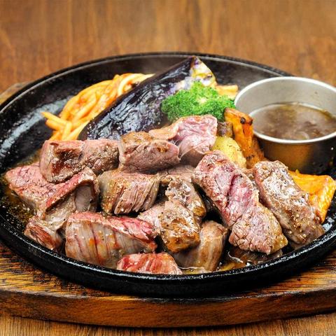 ステーキハンバーグひげ南6条店 アウトサイドステーキ(ハラミ)