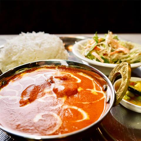 GORKHALI 小松島店 バターチキンカレーButterChiken curry set
