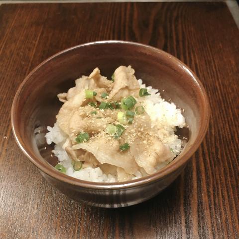 つけ蕎麦専門 たま家 ミニ肉丼