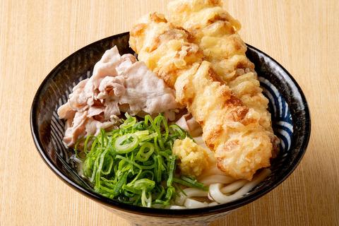 うどんと肉 角立 小岩店 肉ちくわ天うどん