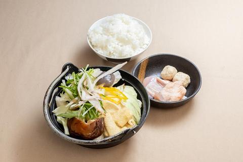 ちゃんこ道場両国駅前店 ちゃん小鍋 定食