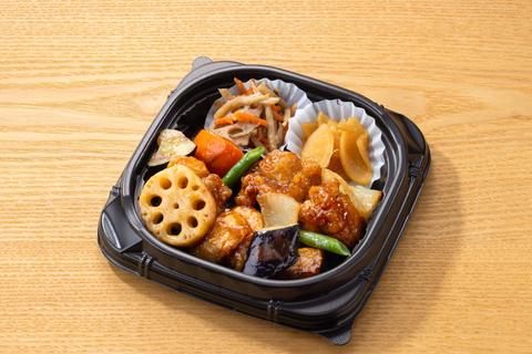 大戸屋ごはん処 イオン天王町店 鶏と野菜の黒酢あん弁当