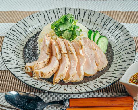 高たんぱく・糖質制限カオマンガイ 東京鶏飯食堂 栄店 カリフラワーライスのカオマンガイ(むね肉) Khaomangai with Cauliflower Rice(Breast)