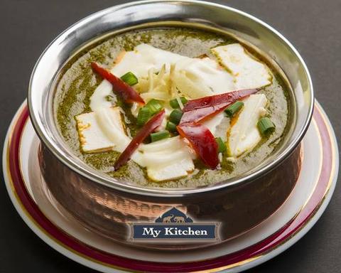 THAIINDIAN RESTAURANT MY KITCHEN ほうれん草パニール Spinach Paneer
