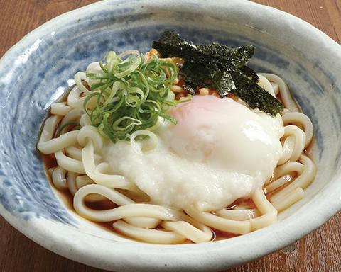 とんかつの和吉 浅草駅前店 F-1132】とろ玉ぶっかけうどん(冷)
