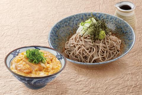 そば太鼓亭 西宮弓場店 ミニかつ丼ぶっかけそばセット(大)