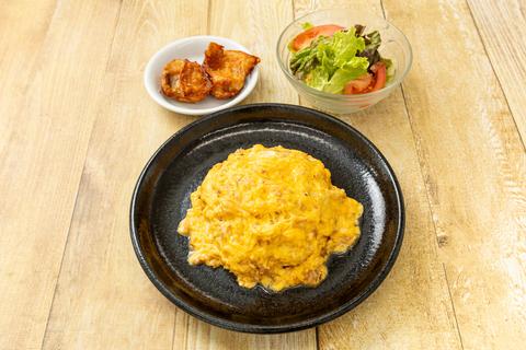 まんねん都島LAB 【人気No.2】まんねん特得Aセット(お好きなチャーハン+唐揚げ2ヶ+ミニサラダ)