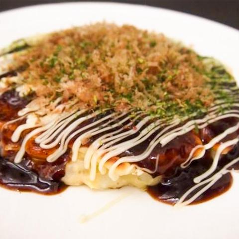 あずまや祐天寺店 豚キムチ玉 Pork ＆ KIMUCHI Okonomiyaki