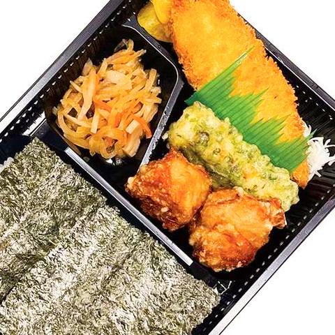 ほか弁 日本亭小金井北口通り店 Sから白身のり弁