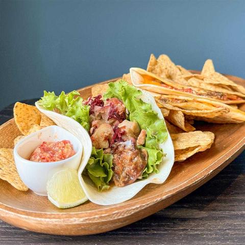 la la tacos恵比寿店 【1番人気セット】タコス＆ケサディーヤ＆チップス  初めての方に◎