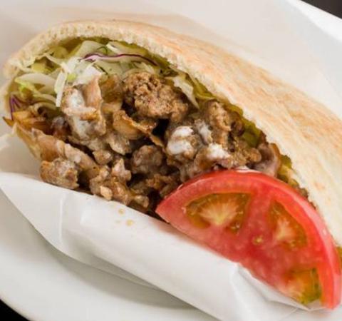 King Kebab 十条店 ミックスケバブサンド Mixed Kebab Sandwich