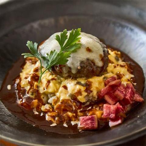 SiKiTO CAFE 日本橋 八丁味噌香るデミグラスハンバーグボウル