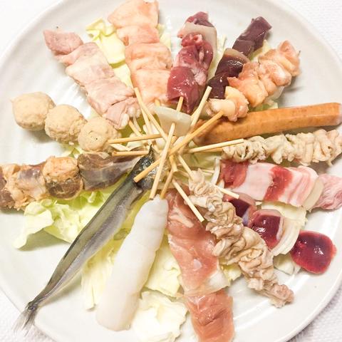焼鳥大将 笹丘店 【menu限定】焼鳥盛り合わせ15種セット