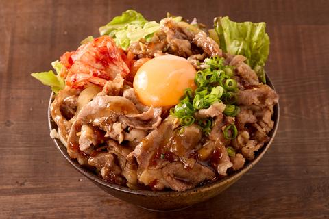 肉テロ！肉たらしくてぎゅう 下北沢店 牛カルビのスタミナ焼肉丼 Beef Kalbi Stamina Yakiniku Bowl