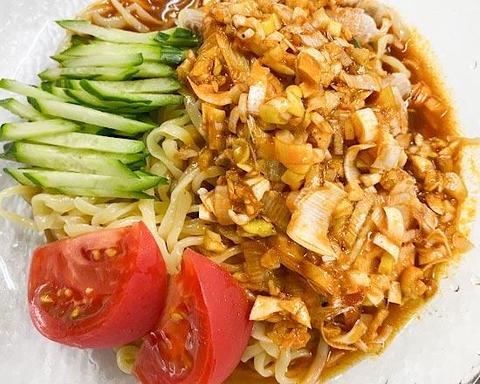 福招門 小岩店 よだれ鶏肉冷麺