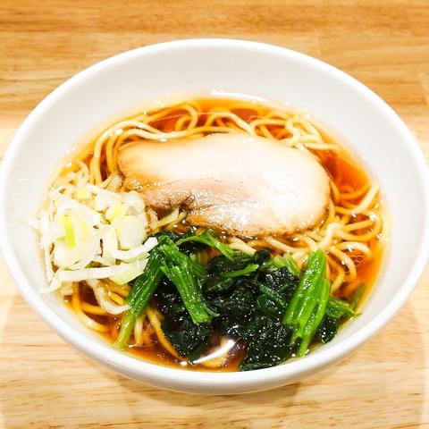 中華そば 昭和軒 中華そば(薬味葱、ほうれん草、豚叉焼1枚)