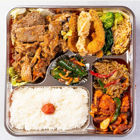 ご褒美弁当 韓国商会 バイキング弁当
