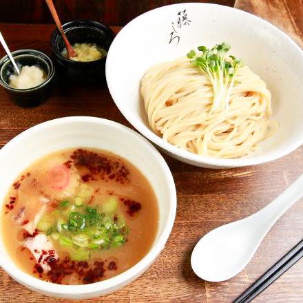 麺屋 藤しろ 目黒店 鶏白湯つけ麺 Tsukemen (Dipping Noodles) with Chicken Stock Soup