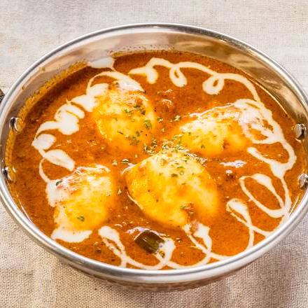 アジアンダイニング＆バー ザヤカリ キーマエッグカレー Keema and Egg Curry