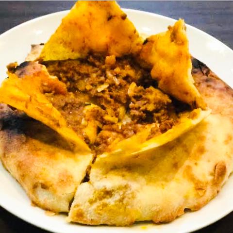 ネパールインド料理 グラース キーマナン(Keema Naan)