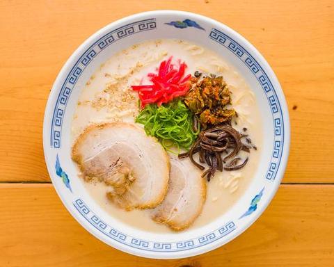 博多らーめん 一心堂 大塚店 【白】 薬味無料博多豚骨らーめん