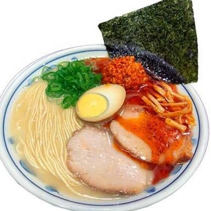 らあめん渋英 赤いとんこつめん Red TONKOTSU Ramen